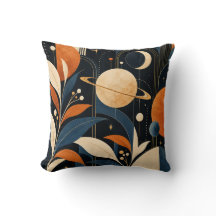 Himmlig Art Deco Botanisk Rymddesign