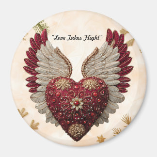 "Himmligt Kärlekshjärta" Magnet