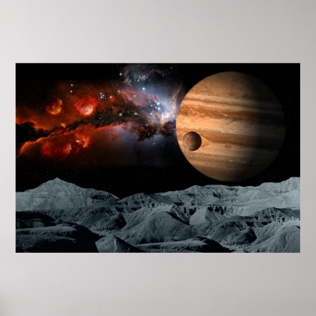 Himmlisk marmor poster (Framsidan)