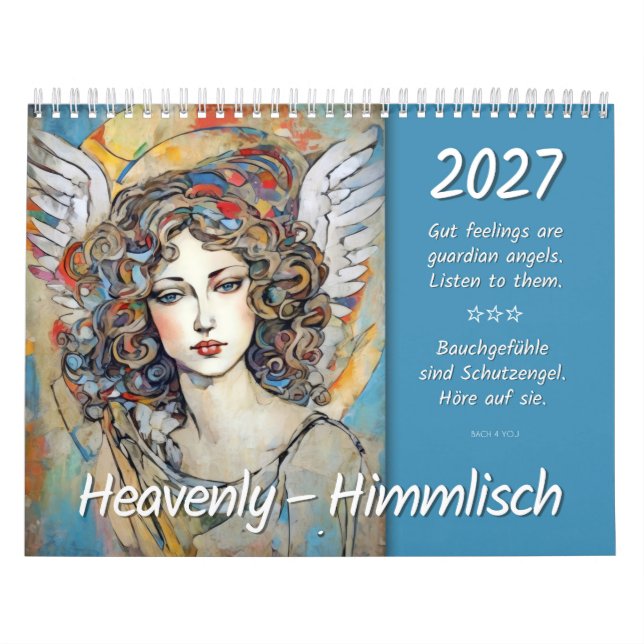 Himmliska Änglar – Heavenly Angels 2027 Kalender (Omslag)