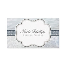 Himmliska veck & spets bröllop chic visitkort
