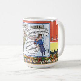 Himmlska Röda | Absurd Ordlek Humor Klassiker Kaffemugg