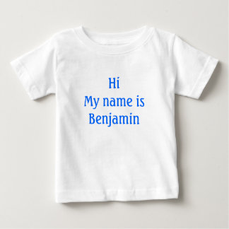 HiMy namn är Benjamin Tee Shirt