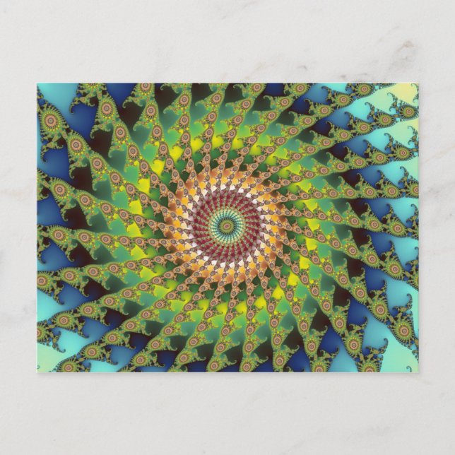 Himynameisswirl Vykort (Framsida)