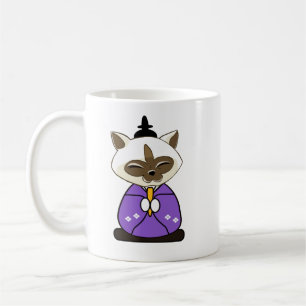Hinamatsuri Siamese Cats Hina Ningyo Kaffemugg