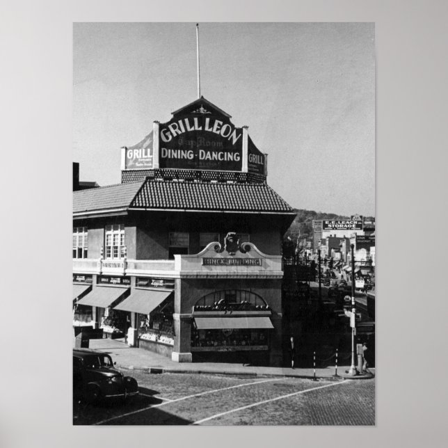 Hinck Byggnad, Montclair, New jersey, Vintage Poster (Framsidan)