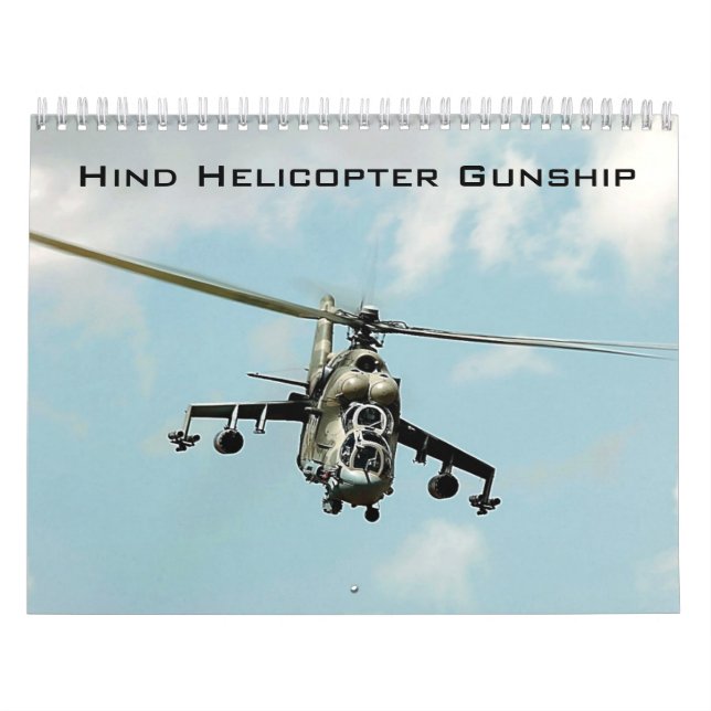 Hind Gunship Calendar Kalender (Omslag)