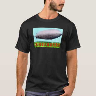 Hindenburg Vintage Luftskepp Zeppelin T-shirt