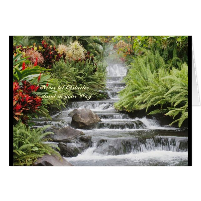 hinder hälsningskort (Framsidan Horizontal)