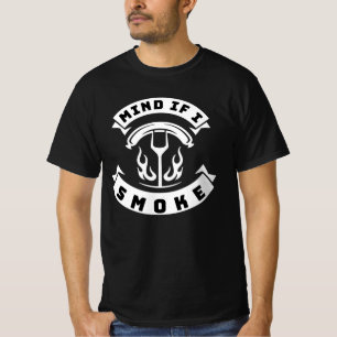 Hinder om jag röker Rolig BBQ grillning T Shirt