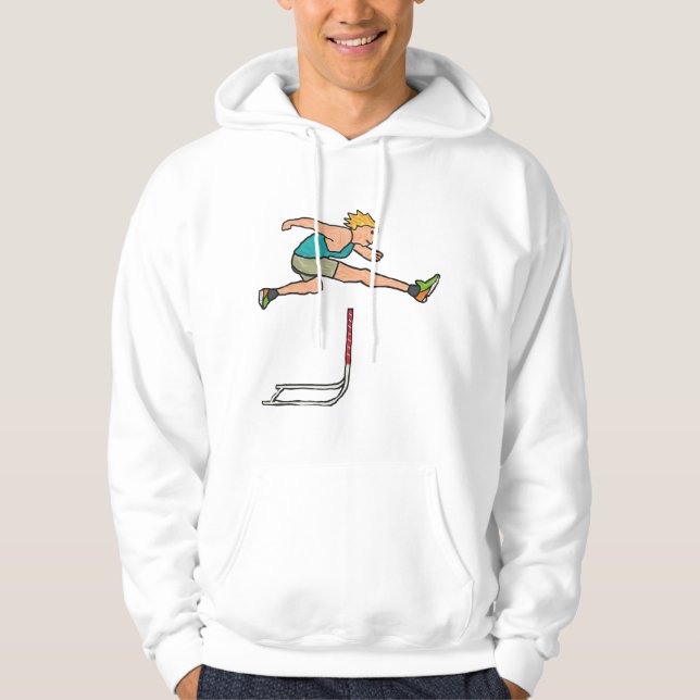Hinderbana Utmaningar Hoodie (Framsida)