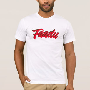 Hindi Slang Ord Faadu Funny Indian Ord T Shirt