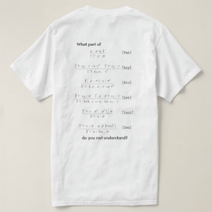 Hindley-Milners typinferens T Shirt