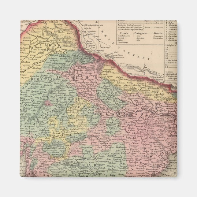 Hindoostan 2 magnet (Framsidan)