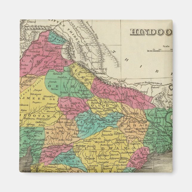 Hindoostan 3 magnet (Framsidan)