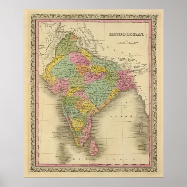 Hindoostan 4 poster (Framsidan)