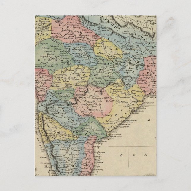 Hindoostan 5 vykort (Framsida)