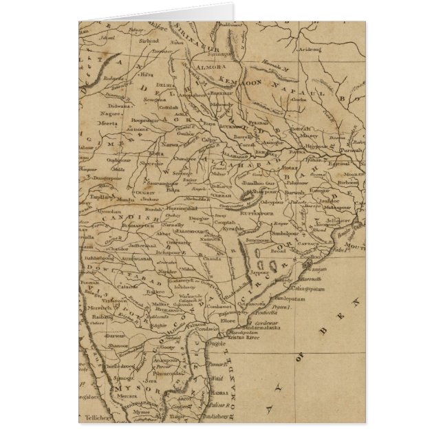 Hindoostan 6 hälsningskort (Framsidan)