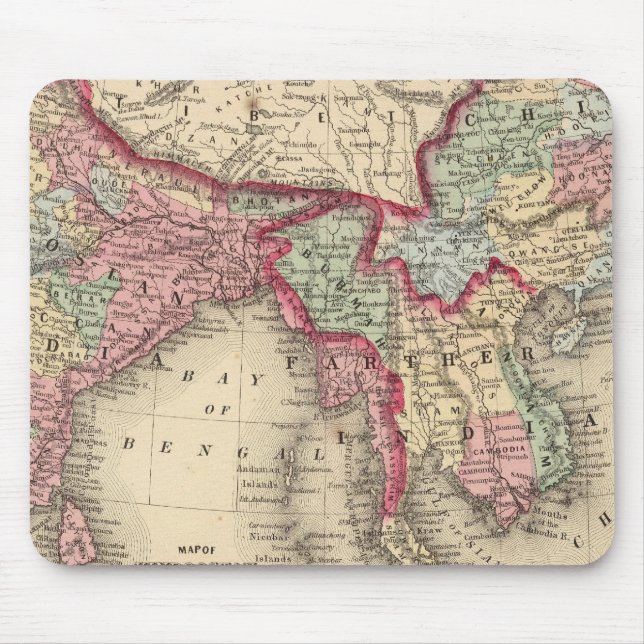 Hindoostan, Farther India, China, Tibet Musmatta (Framsidan)