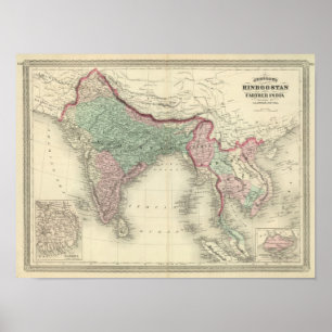 Hindoostan och mer ytterligare Indien Poster