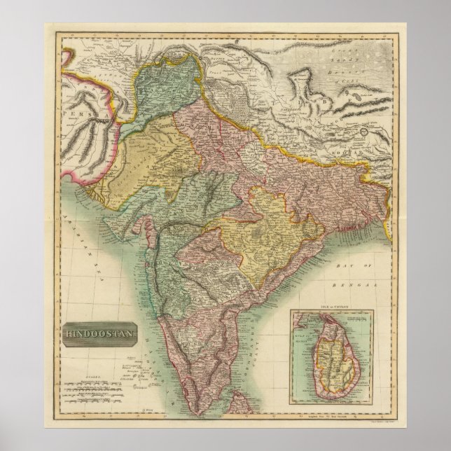 Hindoostan Poster (Framsidan)