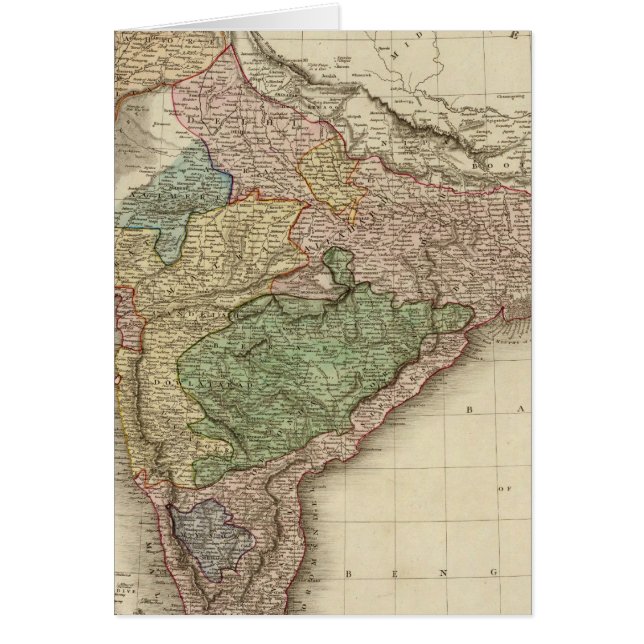 Hindostan 2 hälsningskort (Framsidan)