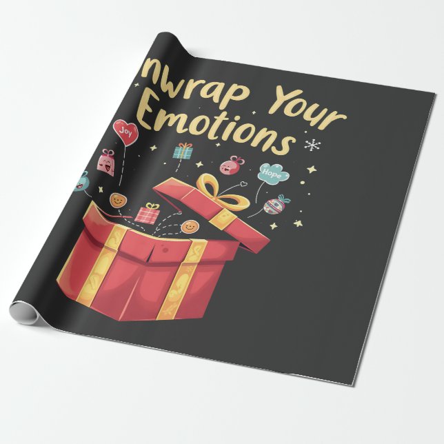 Hindra Julaftonen för Mental Health i känslor Presentpapper (Utrullad)