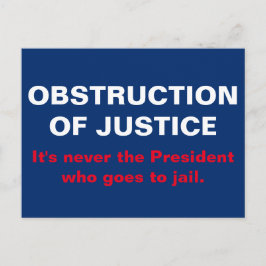 Hindrande av rättstid vykort