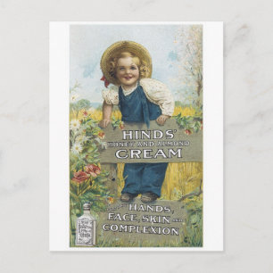Hinds Cream Vykort