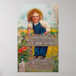 Hinds' Honung och Almond Cream Lotion Poster