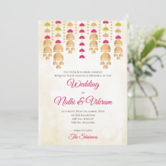 Hindu bröllopsinbjudningar & Hindu bröllopskort Inbjudningar
