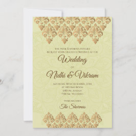 Hindu-bröllopskort & indiska bröllopsinbjudningar inbjudningar