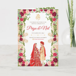 Hindu Ceremony-programmet och det indiska Bröllops Program