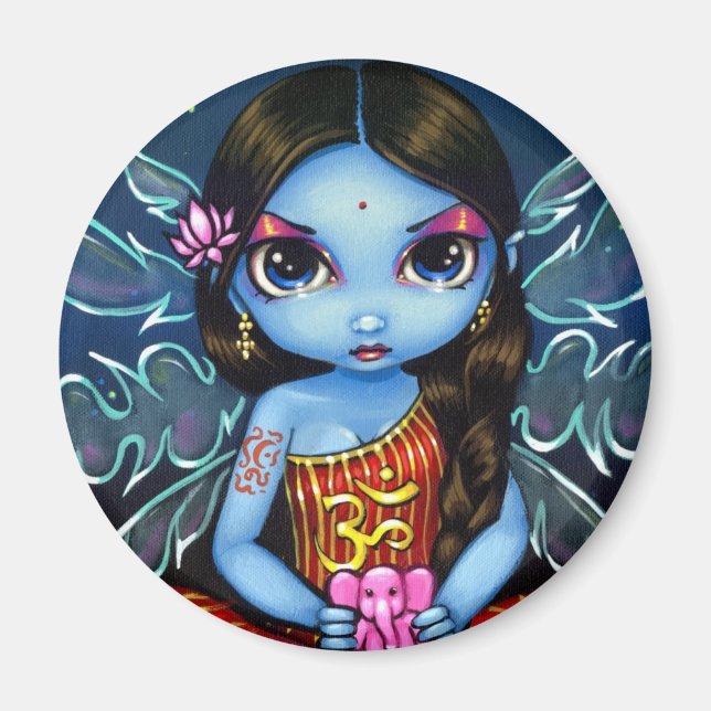 "Hindu Fairy" Magnet (Framsidan)