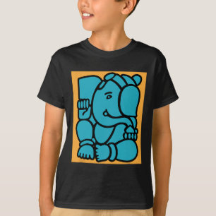 Hindu Ganesha Puja Elefant Gud Yoga Meditation Mi T Shirt