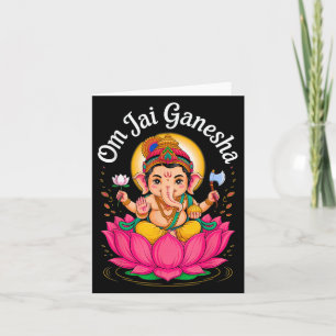 Hindu Ganesha Puja Elephant God India Meditation Y Kort