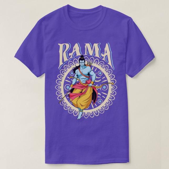 Hindu God Rama T Shirt (Design framsida)