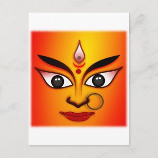 Hindu Goddess Durga Vykort