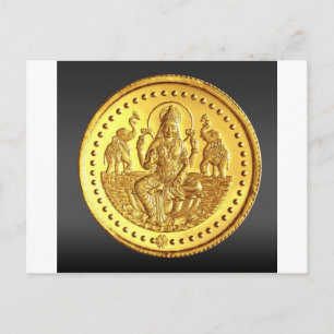 HINDU GODDESS LAKSHMI VYKORT