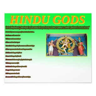 Hindu Gods Fototryck