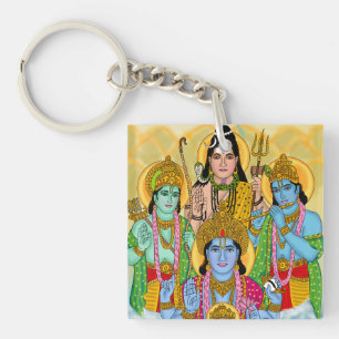 Hindu-gudar nyckelring