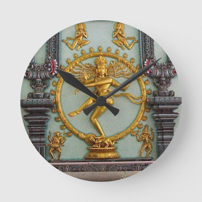Hindu Gudarna, Shiva Rund Klocka (Framsida)