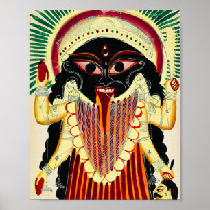 Hindu guddess Kali Poster