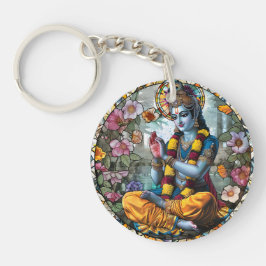 Hindu Gudom Protection Keychain, Krishna Energy