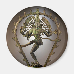 Hindu Gudom Shiva Tamil den Förstörare transform Magnet