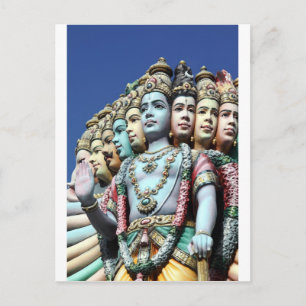 Hindu gudom Sri Srinivasa Perumal Temple Vykort