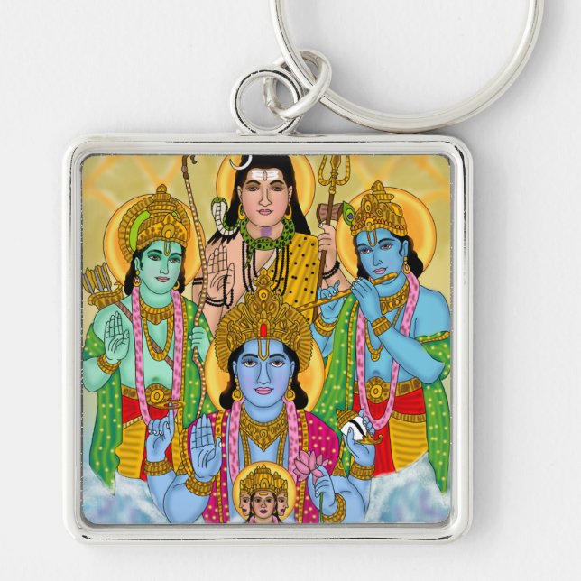 Hindu Gudomar nyckelring (Framsidan)
