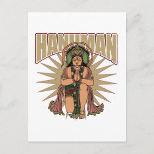 Hindu Hanuman Vykort