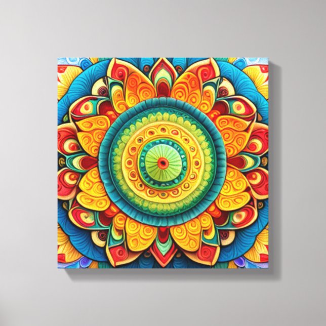 Hindu Helgdag Collection Canvastryck (Framsida)