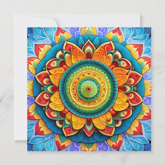 Hindu Helgdag Collection Julkort (Framsida)